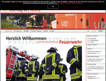 Tablet Screenshot of feuerwehr-syburg.de